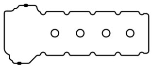 WILMINK GROUP wg1169667 -  Комплект прокладок, крышка головки цилиндра